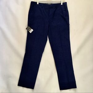 TOP-SHOP- TOPMAN- NAVY TROUSERS